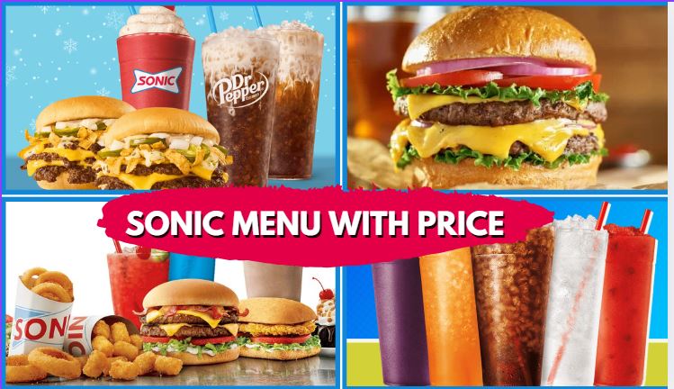 sonic menu with prices